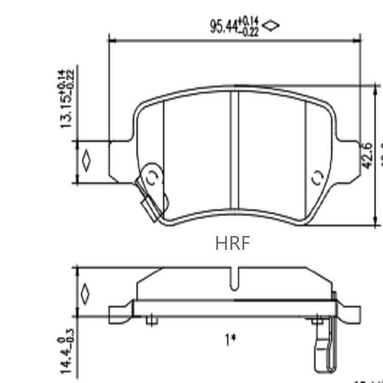 Rear Brake Pads for Vauxhall Astra Rear Brake Pads for Vauxhall Astra